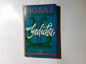 Image du vendeur pour Gedichte. Horaz. Hrsg. von Georg Dorminger. Ins Dt. bertr. von Georg Dorminger u. August v. Graevenitz / Goldmanns gelbe Taschenbcher ; Bd. 503 mis en vente par Antiquariat Buchhandel Daniel Viertel