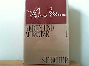 Reden und Aufsätze I