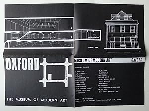 Seller image for Brochure for The Museum of Modern Art Oxford. for sale by Roe and Moore