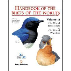 Image du vendeur pour Handbook of the Birds of the World, Volume 11: Old World Flycatchers to Old World Warblers mis en vente par Buteo Books