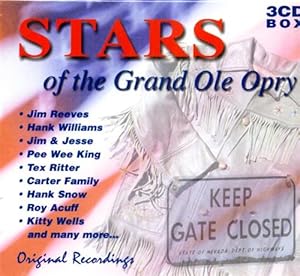 Seller image for Stars of the Grand Ole Opry. Original Recordings. Jim Reeves Hank Williams Jim & Jesse Pee WeeKing Tex Ritter Carter Family Hank Snow Roy Acuff Kitty Wells and more for sale by FIRENZELIBRI SRL