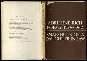 Imagen del vendedor de Snapshots of a Daughter-in-Law: Poems, 1954-1962 a la venta por Pazzo Books