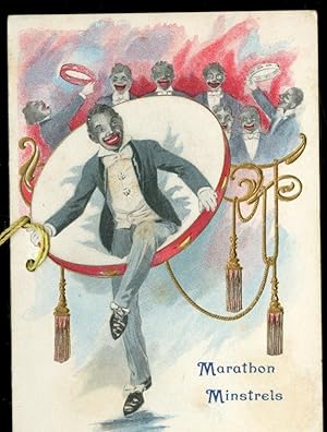 Marathon Minstrel Show Program, The Marathon Club, Haverill MA March 17, 1910