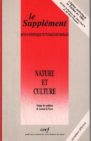 Nature Et Culture - Le Supplement Nos 182-183