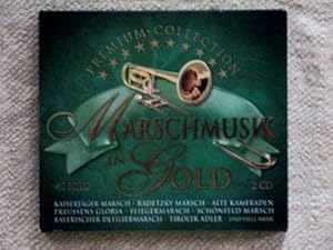 Seller image for Marschmusik in Gold (2 Audio-CDs). for sale by Verlag + Antiquariat Nikolai Lwenkamp