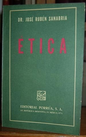 Imagen del vendedor de ETICA a la venta por Fbula Libros (Librera Jimnez-Bravo)