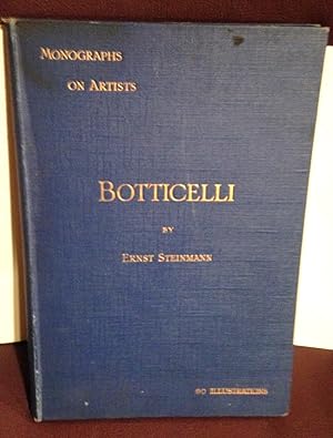 Imagen del vendedor de Botticelli; (Monographs on Artists VI) a la venta por Henry E. Lehrich