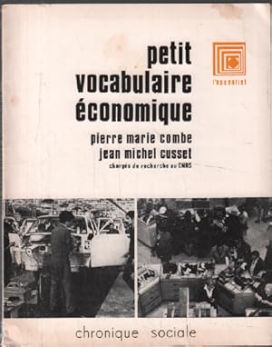 Petit vocabulaire économique