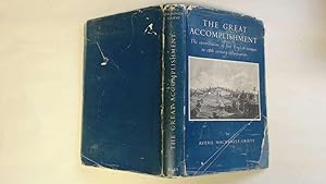 Imagen del vendedor de The great accomplishment a la venta por Goldstone Rare Books