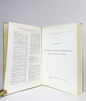 Bild des Verkufers fr Onomasticon alterum papyrologicum. Supplemento al Namenbuch di F. Preisigke. zum Verkauf von Librarium of The Hague