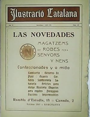 Seller image for ILUSTRACI CATALANA. Revista setmanal ilustrada. Ao IX. N 408. for sale by Librera y Editorial Renacimiento, S.A.