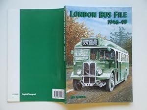 Bild des Verkufers fr London bus file 1946-49 zum Verkauf von Aucott & Thomas