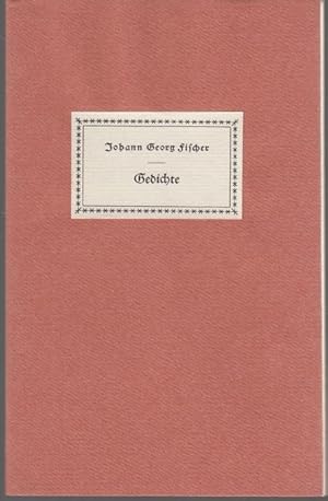 Bild des Verkufers fr Gedichte. Eine Auswahl. Mit einem Bildnis des Dichters (= Turmhahn-Bcherei, 10) zum Verkauf von Graphem. Kunst- und Buchantiquariat