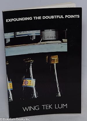 Imagen del vendedor de Expounding the doubtful points: Special issue of BAMBOO Ridge (numbers 34-35, Summer and Fall 1987) a la venta por Bolerium Books Inc.