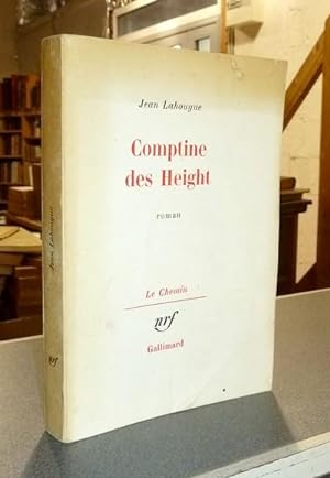 Image du vendeur pour Comptine des Height mis en vente par Le Beau Livre