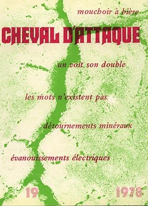 Bild des Verkufers fr CHEVAL D'ATTAQUE. Numro 19, 1978 zum Verkauf von Librairie Couleur du Temps