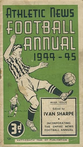 Imagen del vendedor de ATHLETIC NEWS FOOTBALL ANNUAL 1944-45 a la venta por Sportspages