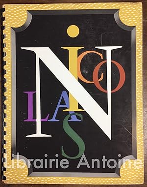 Seller image for Catalogue Nicolas. Liste des grands vins fins 1936. Illustrations de Cassandre. for sale by Librairie Antoine