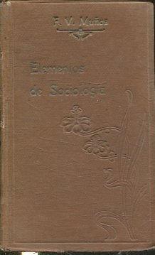 ELEMENTOS DE SOCIOLOGIA.