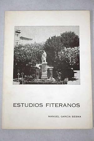 Seller image for Estudios fiteranos for sale by Alcan Libros