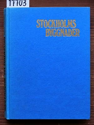 Seller image for Stockholms Byggnader. En bok om arkitektur och stadsbild i Stockholm. for sale by Michael Fehlauer - Antiquariat