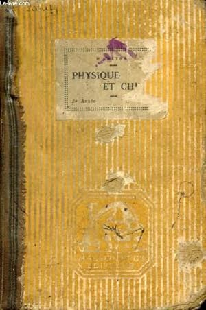 Seller image for COURS DE PHYSIQUE ET CHIMIE, POUR LES ECOLES PRIMAIRES SUPERIEURES, 2e ANNEE for sale by Le-Livre