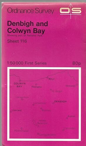 Ordnance Survey DENBIGH AND COLWYN BAY Sheet 116
