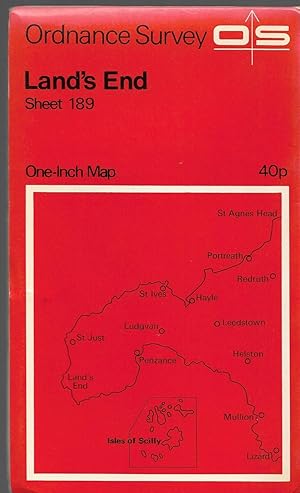 Ordnance Survey LAND'S END Sheet 189