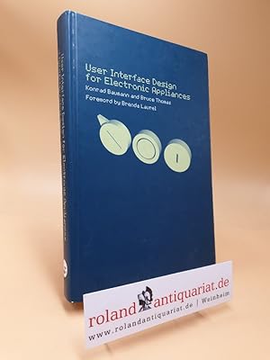 Bild des Verk�ufers f�r User Interface Design for Electronic Appliances zum Verkauf von Roland Antiquariat UG haftungsbeschr�nkt