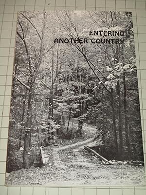 Immagine del venditore per Entering Another Country (Poems) signed venduto da rareviewbooks
