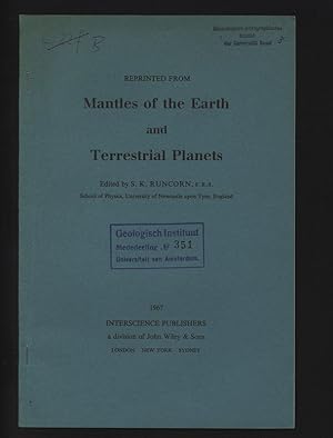 Bild des Verkufers fr Reprinted from Mantles of the Earth and Terrestrial Planets. zum Verkauf von Antiquariat Bookfarm