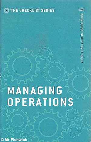 Managing Operations