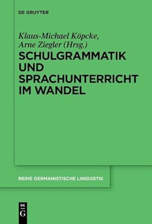 Bild des Verkufers fr Schulgrammatik und Sprachunterricht im Wandel zum Verkauf von AHA-BUCH GmbH