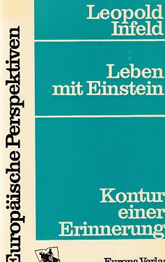 Bild des Verkäufers für Leben mit Einstein. Kontur einer Erinnerung. zum Verkauf von Fundus-Online GbR Borkert Schwarz Zerfaß
