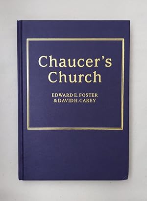 Bild des Verkufers fr Chaucer's Church. A Dictionary of Religious Terms in Chaucer. zum Verkauf von Wissenschaftl. Antiquariat Th. Haker e.K