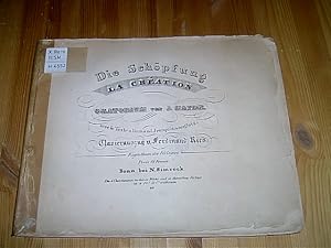 Die Schöpfung. La Création. Oratorium von J. Haydn. Clavierauszug [Klavierauszug] von Ferdinand R...