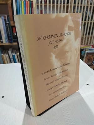 Image du vendeur pour XVI Certamen literario Jos Hierro 1997 mis en vente par Libros Antuano