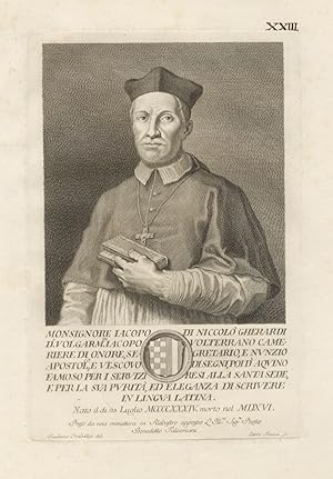 Monsignore Iacopo di Niccolò Gherardi d.o volgamente Iacopo Volterrano, cameriere di onore, Segre...