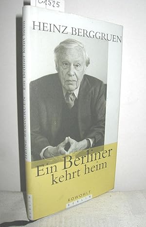 Seller image for Ein Berliner kehrt heim (Elf Reden 1996-1999) for sale by Antiquariat Zinnober