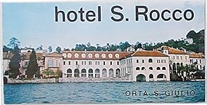 Hotel S. Rocco. Orta S. Giulio.