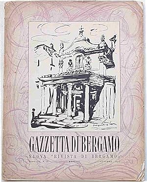 Gazzetta di Bergamo. Nuova "Rivista di Bergamo". Anno III - N. 10. Ottobre 1952.