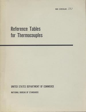 Reference Tables for Thermocouples.