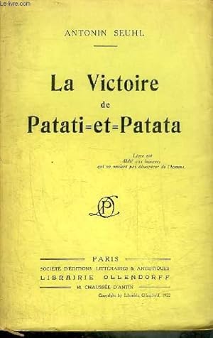 Imagen del vendedor de LA VICTOIRE DE PATATI ET PATATA. a la venta por Le-Livre