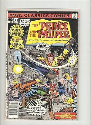 Marvel Classic Comics #33 The Prince and the Pauper