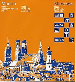 Image du vendeur pour Hotels, Pensionen und Gasthfe in M?nchen - Hotels, boarding houses and inns in Munich - Hotels, pensions et auberges a Munich mis en vente par Charing Cross Road Booksellers