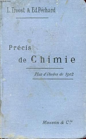 Seller image for PRECIS DE CHIMIE for sale by Le-Livre