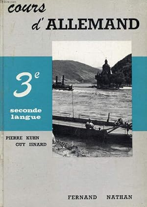 Bild des Verk�ufers f�r COURS D'ALLEMAND, 2e LANGUE, 3e zum Verkauf von Le-Livre