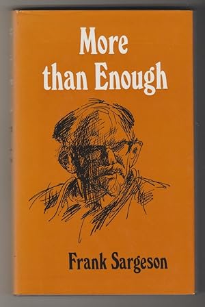 Seller image for More Than Enough - A Memoir for sale by Plane Tree Books