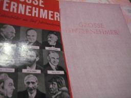 Seller image for Grosse Unternehmer Lebensbilder aus f�nf Jahrhunderten for sale by Alte B�cherwelt