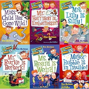 Seller image for My WEIRDER School Childrens Series by Dan Gutman PAPERBACK Collection Books 1-6 for sale by Lakeside Books